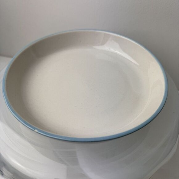 Holly Hobby Pitcher & Plate Vintage Flower Vase Decor "Blue Girl  Stoneware 1978 - Picture 7 of 7